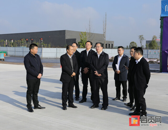 范波书记调研成飞自贡无人机产业基地项目建设推进情况